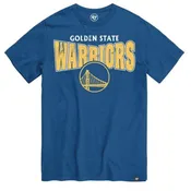 '47 Men's Golden State Warriors Take Charge Franklin T-Shirt in Jetty Blue
