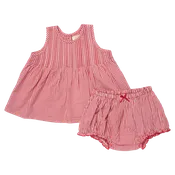 Baby Girls Jaipur 2-Piece Set - Red Gingham