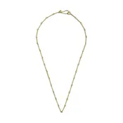 17" Gold Bar and Loop Chain