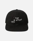 Broken Logo Cap (Black)