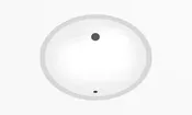 31" Solid Surface Vanity Top with Oval Porcelain Bowl
