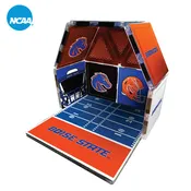 BOISE STATE BRONCOS 17 Piece Magnetic Fan-Tile Set