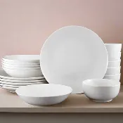 Alexis 18 Piece Dinnerware Set, Service for 6