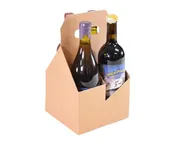 Corrugated Wine Bottle Carriers