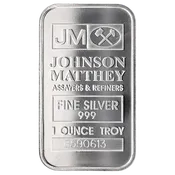 1 oz Silver Bar – Johnson Matthey