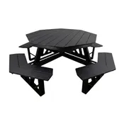 Amish Yard Octagon Picnic Table