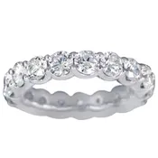 5 Carat Lab Diamond Eternity Band