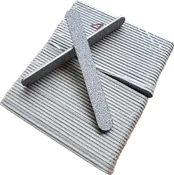All Nail File Regular 7" 80/80 Zebra 50 pc #F509