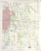 Abilene East 1957, USGS