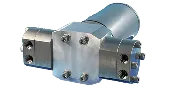 107SS-075/M925, 12V, BUNA, M-VALVE, 4 - 1/4" PORTS, SS PUMP (Replaced 80940)