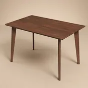 Abbott Walnut Small Dining Table