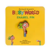 3P4 x Richard Scarry® - Lowly Worm Enamel Pin
