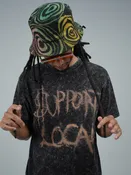 $upport Local Heavyweight Mineral Tee (Black)