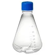 Baffled Bottom Erlenmeyer Flasks, 1L, PC, Sterile, Cs/6