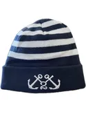 Anchor2anchor Logo Striped Beanie
