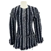 Alexander Wang Size 2 black/multi Coat