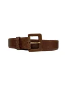 1 1/2" Karung Belt with Buckle Cognac
