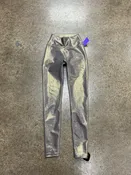 Athletic Leggings By Clothes Mentor In Gold, Size:Xs
