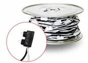 10 "Spacing Single Male Plug 2 Prong
