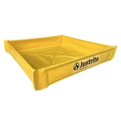 25.5” x 25.5” x 4”, 9 Gallon Capacity, Folding Utility Tray, Yellow - 28586