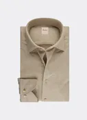 Beige Flannel Shirt