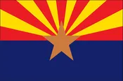 ARIZONA NYLON PRINT FLAG - 3X5