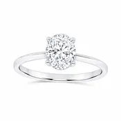 10K 0.50CT  Certified Lab Grown Solitaire Ring 71917