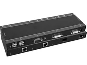 DADU-P2-KIT Extender 2 DVI-I USB 1-1 Stereo Audio RS-232 225 feet with 4 CAT6 cables up to 1900 x 1200 at 60Hz
