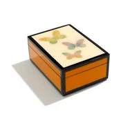 Butterfly Hand-painted Lacquer Box