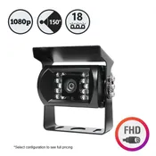 1080p FHD 150° Backup Camera with 18 infrared illuminators