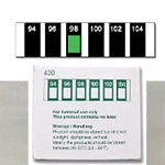 Stick-on, Disposable Forehead Thermometer (100pc)