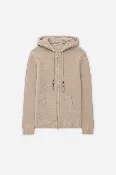 Boucle Double Zip Hoodie
