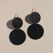 Afterglow Devon Double Disc Earrings