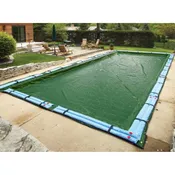 16’x32′ Rect Green/Black Winter Cover