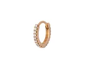 1/4 Rose Gold Diamond Eternity SINGLE Hoop