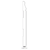 Poplar Base - 9/16 x 5-1/4 (SKU: #PB0217)
