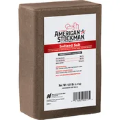American Stockman 4 Lb. Iodized Salt Brick
