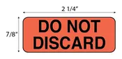 Do Not Discard