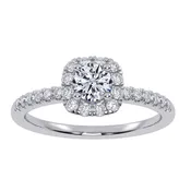 10K 0.50CT Lab Grown Promise Ring 70859