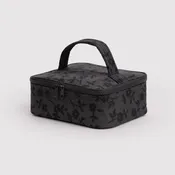 Baggu - Small Cosmetic Case - Charcoal Ditsy Floral