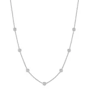 Addessi Diamond Station Necklace