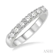 1/2 ctw  Round Cut Diamond Wedding Band