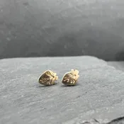 Heart Posts - Gold
