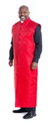 Benedict Full-Length Apron in Red
