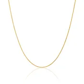 14K Yellow Gold Wheat Chain