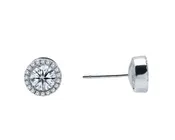 0.8 CTW Halo Stud Earrings by lafonn