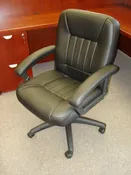 Black Leather Executive Chair