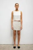 Barb Lace Mini Skirt