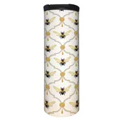 All the Bees Decorative Stainless Steel Double Wall Insulated Travel Tumbler with Lid 17 oz.