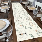 12 Days of Christmas Table Runner | Premium Vinyl Mat
